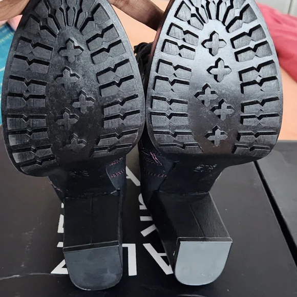 2x Brand New Never Worn.. Naturalizer Callie Leather Boots Wmns 8.5 - Picture 8 of 17